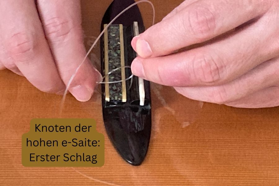 Nylonsaiten wechseln Gitarre